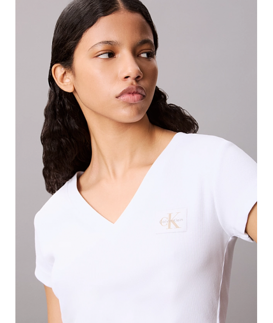 Γυναικείο T-shirt Λευκό Calvin Klein LV047C910G-YAA