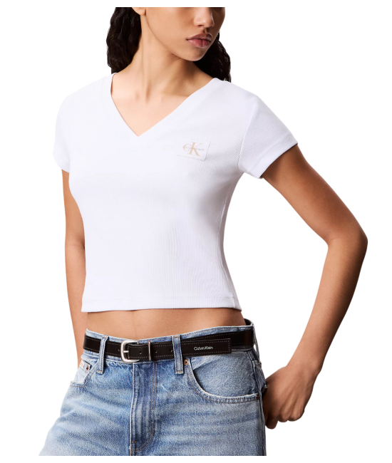 Γυναικείο T-shirt Λευκό Calvin Klein LV047C910G-YAA