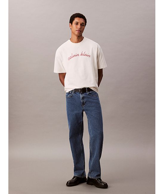 Ανδρικό T-shirt Λευκό Calvin Klein LV04RC225G-YAS