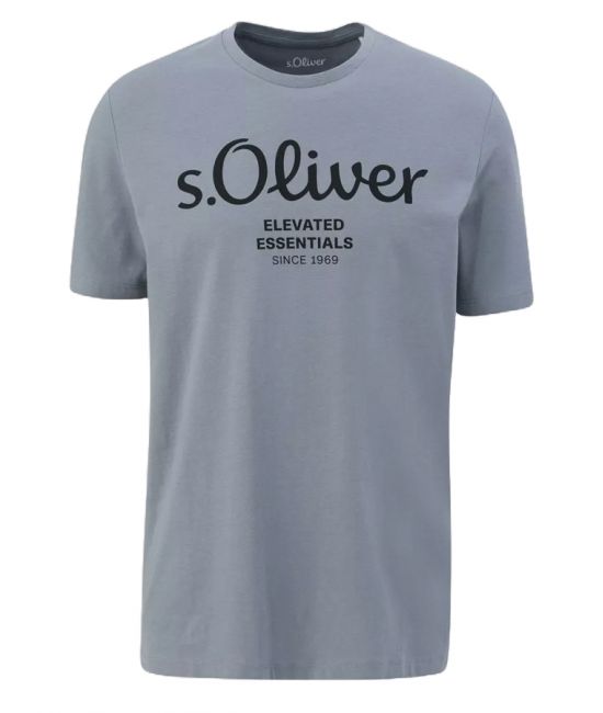 Ανδρικό T-shirt Γκρι S.Oliver 2139909-95D1