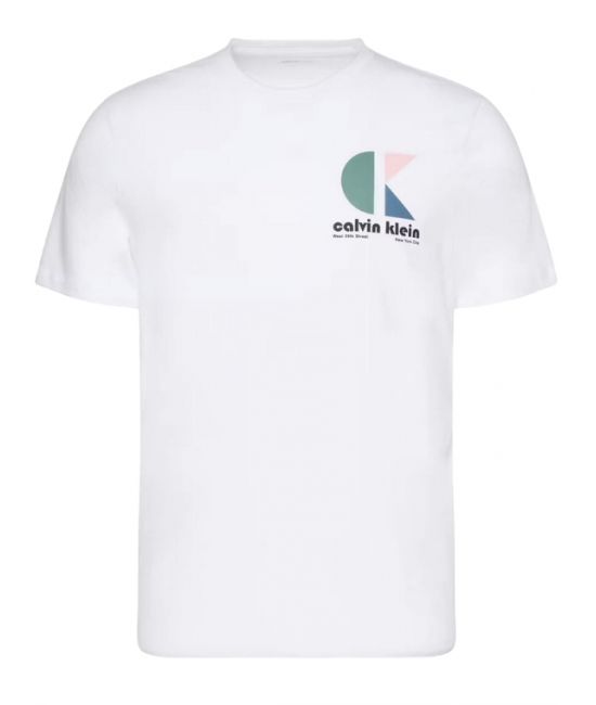 Ανδρικό T-shirt Λευκό Calvin Klein LV04RC843G-YAA
