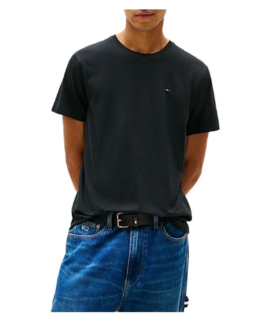 Ανδρικό T-shirt Μαύρο Tommy Jeans DM0DM04411-078