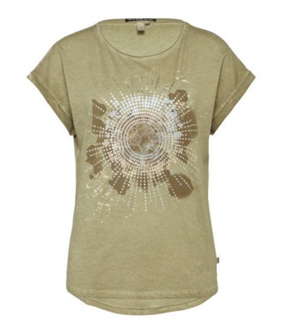 Γυναικείο T-shirt Λαδί S.Oliver 2162987-78D2