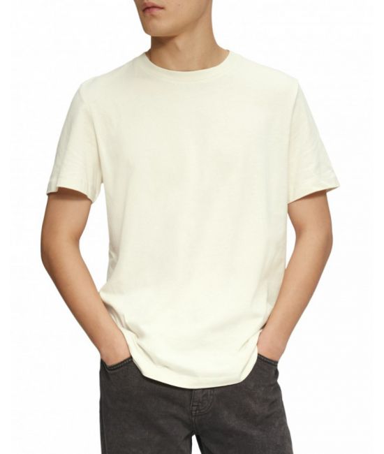 Ανδρικό T-shirt Offwhite S.Oliver 2161838-0330