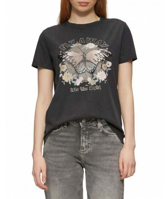 Γυναικείο T-shirt Μαύρο S.Oliver 2165278-99D0