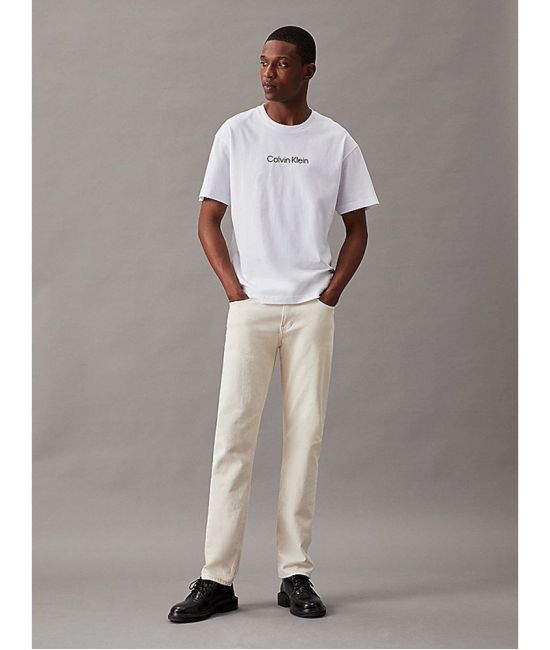 Ανδρικό Hero Logo Comfort T-shirt Λευκό Calvin Klein K10K111346-YAF