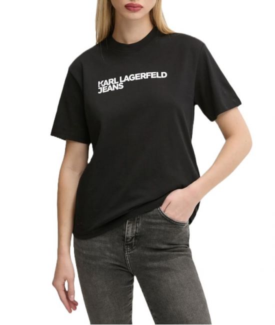 Γυναικείο Essential T-shirt Μαύρο Karl Lagerfeld Jeans A1W17005-999 BLACK