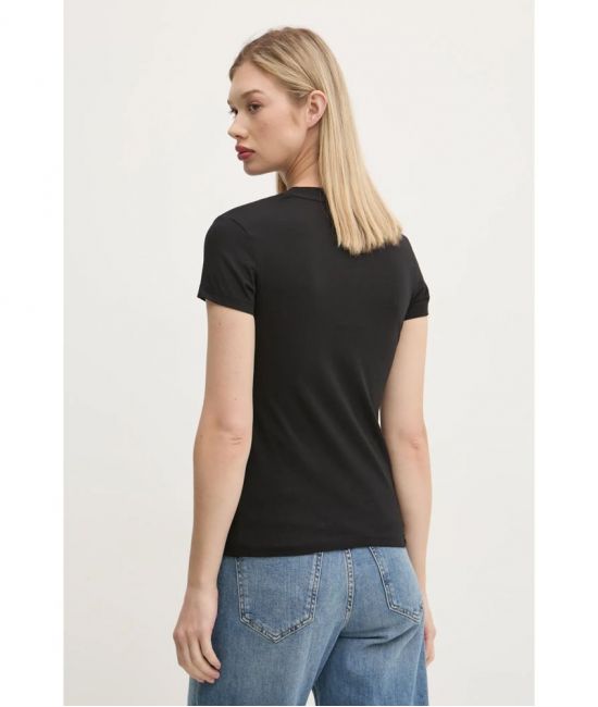 Γυναικείο Slim T-shirt Μαύρο Karl Lagerfeld Jeans A1W17004-999 BLACK