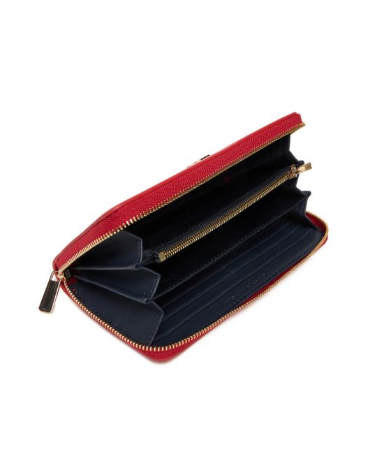 Γυναικείο TH Monogram Πορτοφόλι Κόκκινο Tommy Hilfiger AW0AW17744-XLG