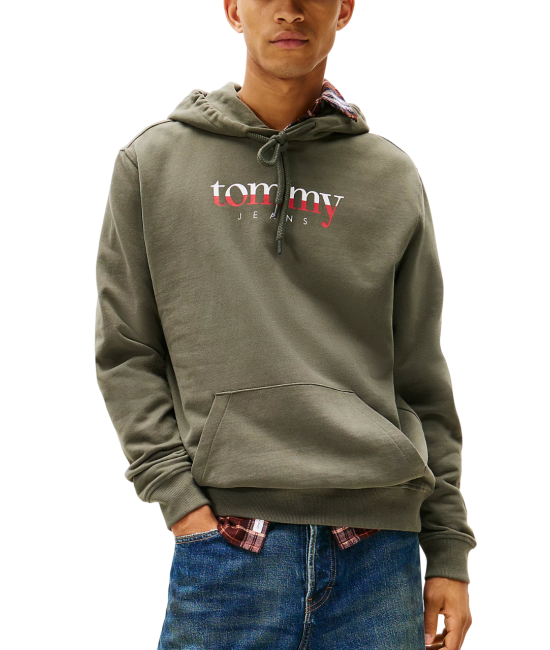 Ανδρικό Φούτερ Χακί Tommy Jeans DM0DM22113-MRH