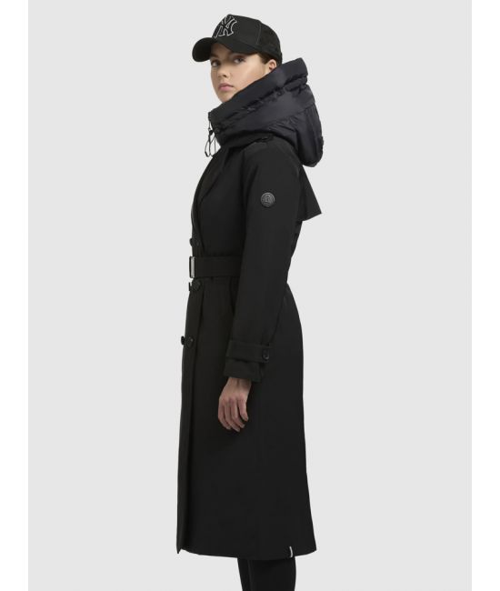 Γυναικεία Elena Καπαρντίνα Μαύρη Khujo KJ267CO253-BLACK