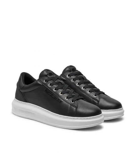 Ανδρικά Δερμάτινα NFT Kounter Sneakers Μαύρα Karl Lagerfeld KL52575N-000