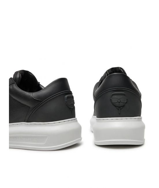 Ανδρικά Δερμάτινα NFT Kounter Sneakers Μαύρα Karl Lagerfeld KL52575N-000