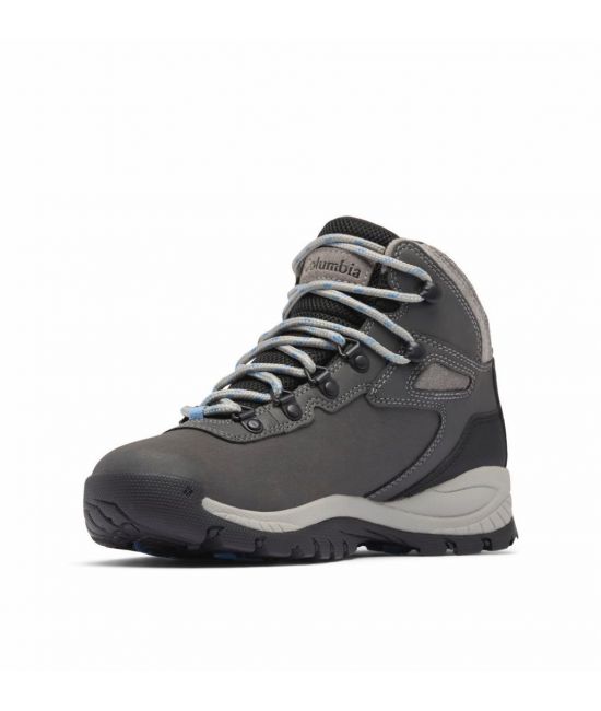 Γυναικεία Δερμάτινα Newton Ridge Plus Μποτάκια Γκρι Columbia 1424692-054