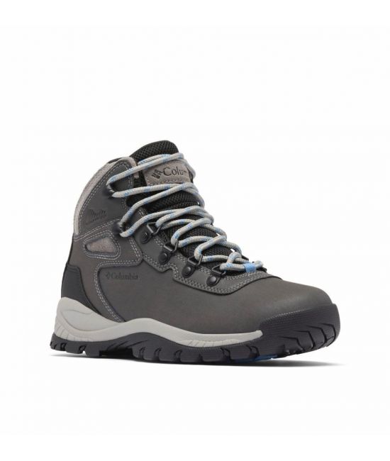 Γυναικεία Δερμάτινα Newton Ridge Plus Μποτάκια Γκρι Columbia 1424692-054