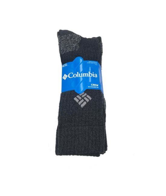 Unisex Κάλτσες 4 Τεμαχίων Μαύρες Columbia C1179B-BLACK