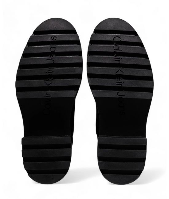 Γυναικείες Δερμάτινες Chelsea Μπότες Μαύρες Calvin Klein YW0YW01547-0GJ