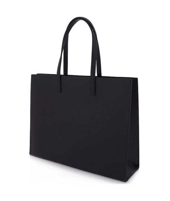 Γυναικεία Sukicon Crosshatch Icon Τσάντα Μαύρη Ted Baker 281662-BLACK