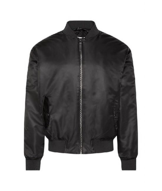 Ανδρικό Bomber Μπουφάν Μαύρο Calvin Klein LV04RC526G-UB1