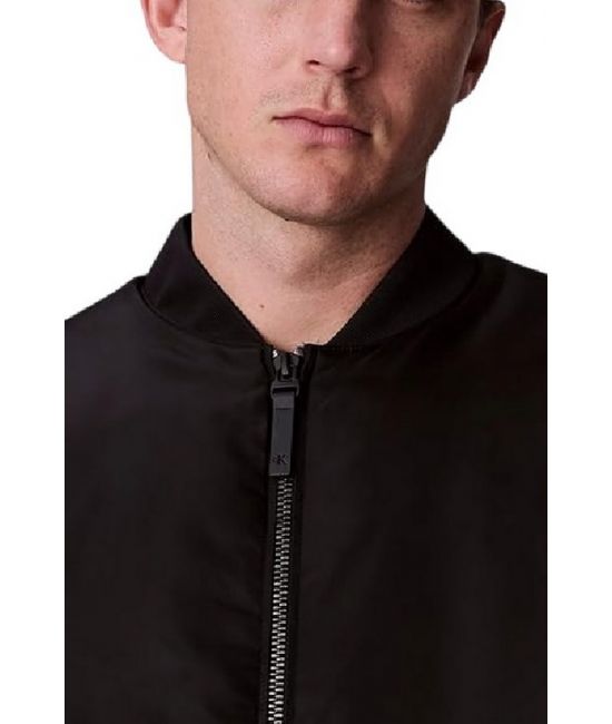 Ανδρικό Bomber Μπουφάν Μαύρο Calvin Klein LV04RC526G-UB1