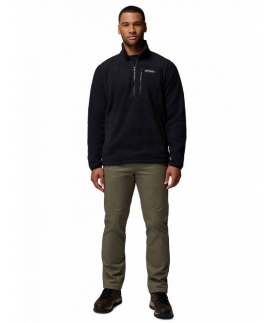Ανδρικό Jasper Ridge Pebbled Half Zip Fleece Μαύρο Columbia 2142411-010