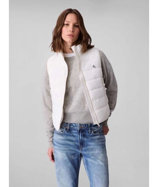 Γυναικείο Γιλέκο Λευκό Calvin Klein LV047C511G-YAS