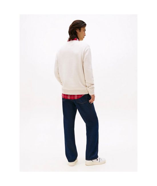 Ανδρικό Πουλόβερ Off White Tommy Jeans DM0DM22105-AFN