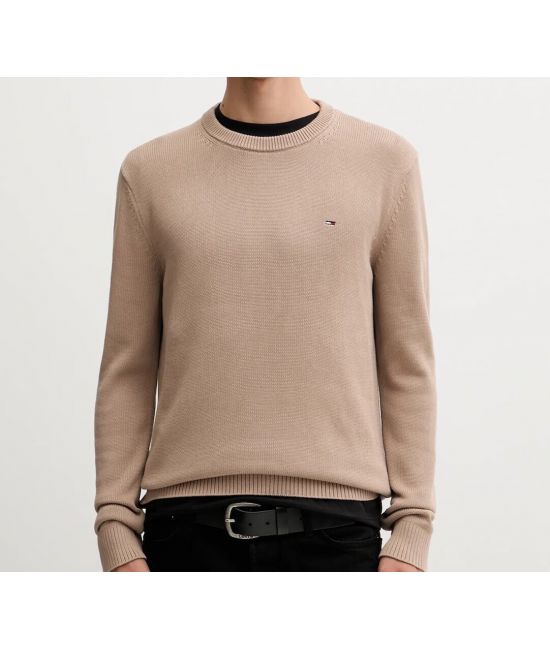 Ανδρικό Πουλόβερ Καφέ Tommy Jeans DM0DM21787-AFE