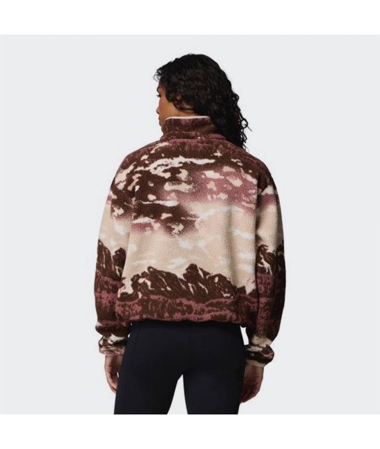 Γυναικείο Helvetia II Printed Cropped Half Snap Fleece Columbia 2098501-256