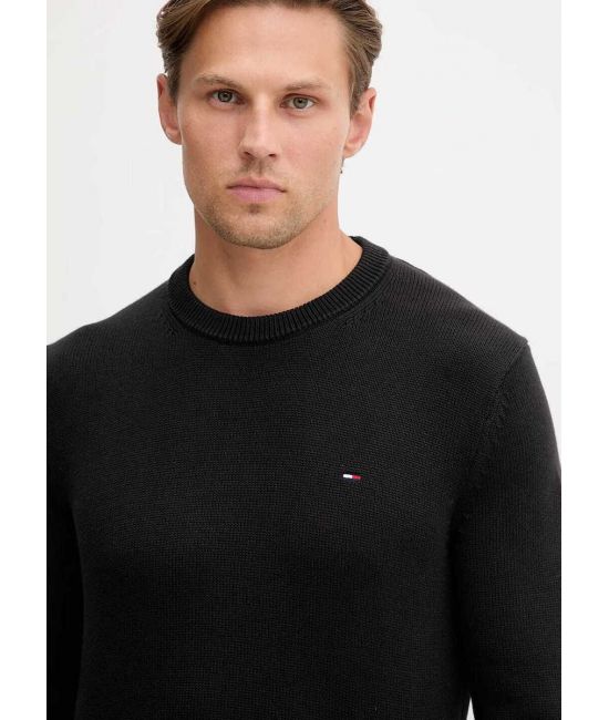 Ανδρικό Πουλόβερ Μαύρο Tommy Jeans DM0DM21787-BDS