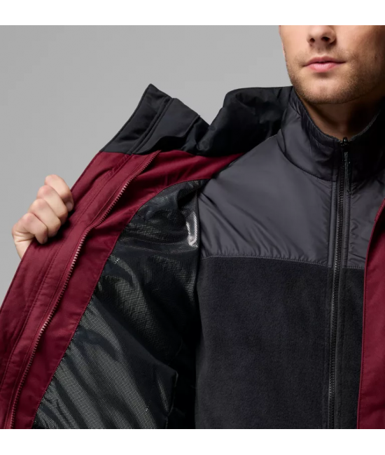 Ανδρικό Bugaboo III Fleece Μπουφάν Μπορντό Columbia 2096904-624