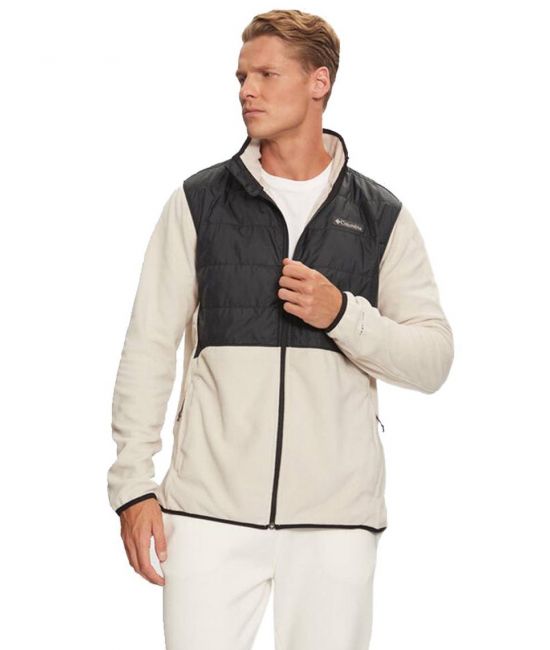 Ανδρική Basin Butte Fleece II Ζακέτα Εκρού Columbia 2101761-278