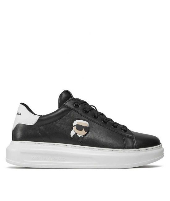 Ανδρικά Δερμάτινα NFT Sneakers Μαύρα Karl Lagerfeld KL52530N-000