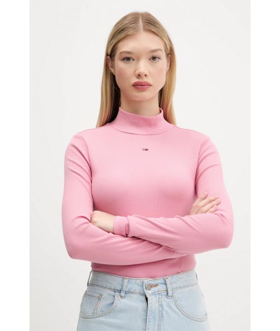 Γυναικεία Μπλούζα Ζιβάγκο Ροζ Tommy Jeans DW0DW19830-THC