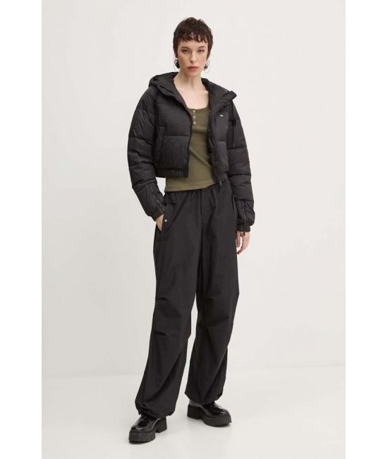 Γυναικείο Puffer Μπουφάν Μαύρο Tommy Jeans DW0DW18313-BDS