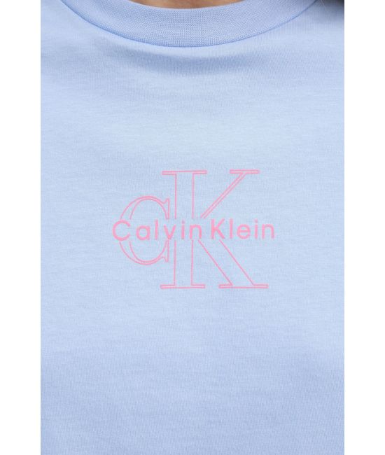Γυναικείο T-shirt Γαλάζιο Calvin Klein LV047C863G-7ZQ