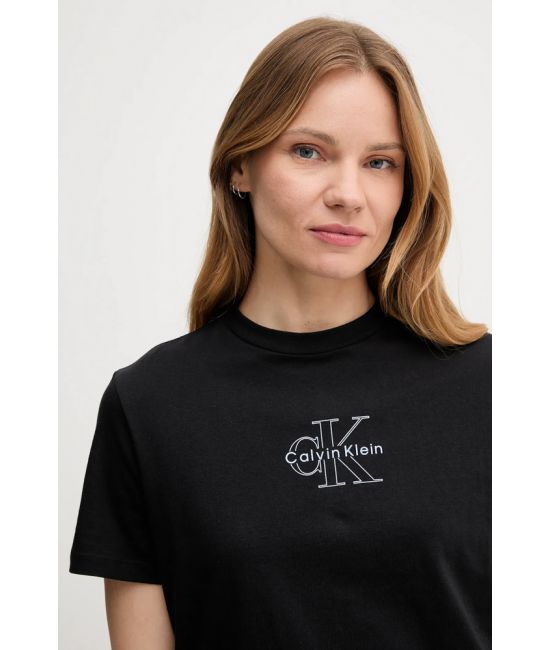 Γυναικείο T-shirt Μαύρο Calvin Klein LV047C863G-UB1