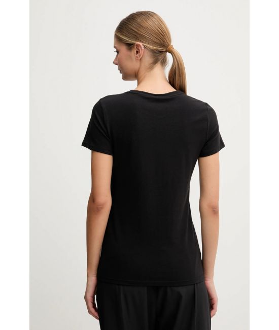 Γυναικείο T-shirt Μαύρο DKNY DP5T1376-H7E