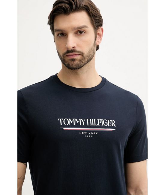 Ανδρικό T-shirt Navy Μπλε Tommy Hilfiger MW0MW40324-DW5