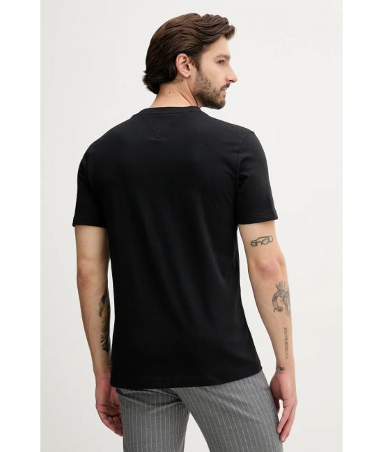 Ανδρικό T-shirt Μαύρο Tommy Hilfiger MW0MW40324-BDS