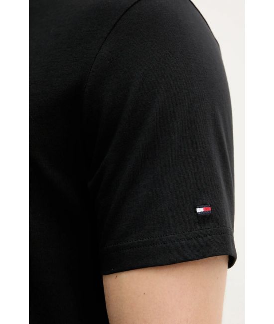 Ανδρικό T-shirt Μαύρο Tommy Hilfiger MW0MW40324-BDS