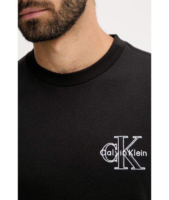 Ανδρικό T-shirt Μαύρο Calvin Klein LV04RC856G-UB1