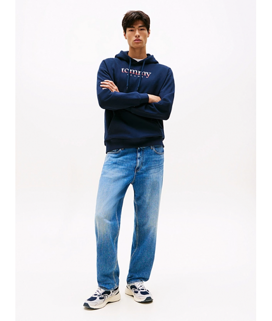 Ανδρικό Φούτερ Navy Μπλε Tommy Jeans DM0DM22113-C1G