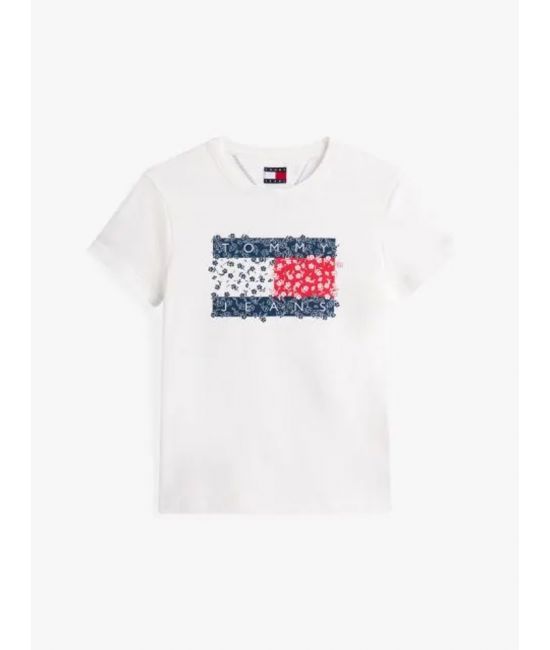 Γυναικείο T-shirt Λευκό Tommy Jeans DW0DW20897-YBL