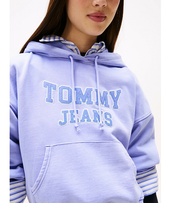 Γυναικείο Φούτερ Μωβ Tommy Jeans DW0DW21598-C5Z