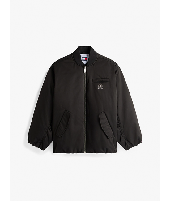 Γυναικείο Bomber Μπουφάν Μαύρο Tommy Jeans DW0DW21629-BDS