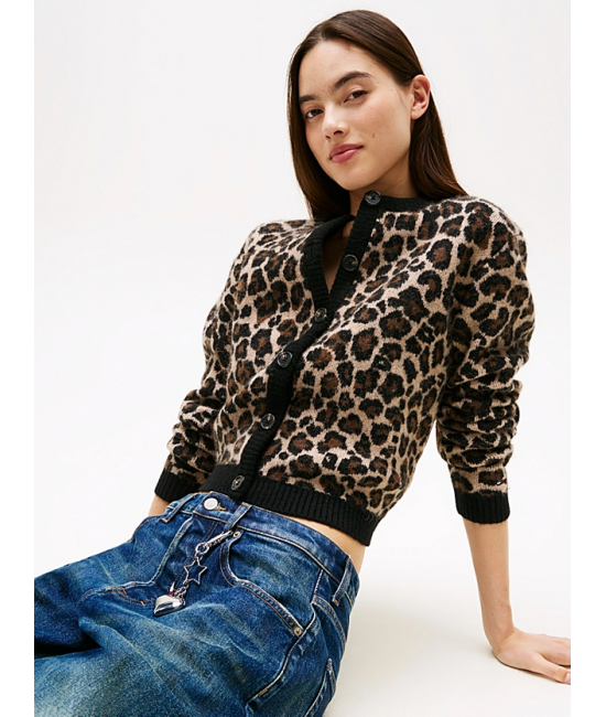 Γυναικεία Ζακέτα Λεοπάρ Tommy Jeans DW0DW21968-0HD