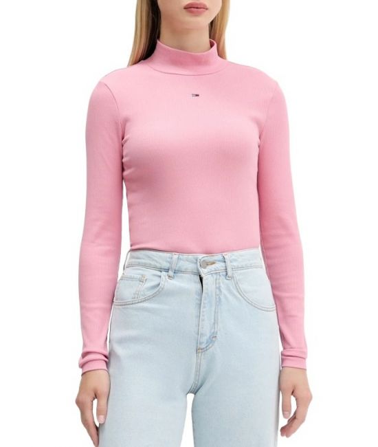 Γυναικεία Μπλούζα Ζιβάγκο Ροζ Tommy Jeans DW0DW19830-THC