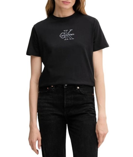Γυναικείο T-shirt Μαύρο Calvin Klein LV047C863G-UB1