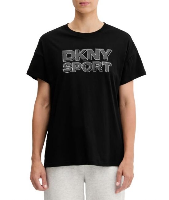 Γυναικείο T-shirt Μαύρο DKNY DP5T1346-BSV
